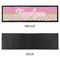 Pink & Green Dots Bar Mat - Large - APPROVAL
