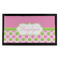 Pink & Green Dots Bar Mat - Small (Personalized)