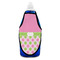 Pink & Green Dots Bottle Apron - Soap - FRONT