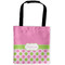 Pink & Green Dots Auto Back Seat Organizer Bag (Personalized)