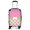 Pink & Green Dots Carry-On Travel Bag - With Handle