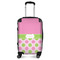 Pink & Green Dots Suitcase - 20" Carry On (Personalized)