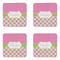 Pink & Green Dots Coaster Set - APPROVAL