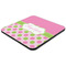 Pink & Green Dots Coaster Set - FLAT (one)