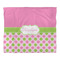 Pink & Green Dots Comforter - King - Front