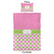 Pink & Green Dots Comforter Set - Twin XL - Approval