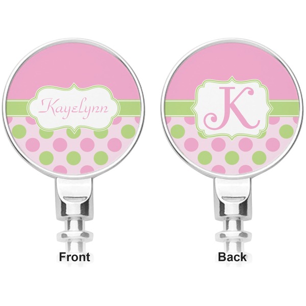 Pink & Green Dots Corkscrew - Apvl