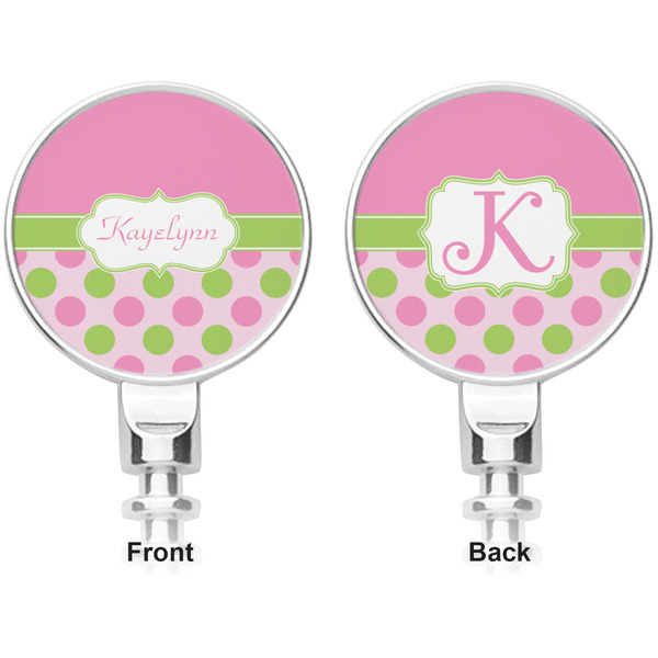 Pink & Green Dots Corkscrew - Apvl