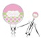 Pink & Green Dots Corkscrew (Personalized)