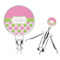 Pink & Green Dots Corkscrew (Personalized)