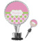 Pink & Green Dots Custom Bottle Stopper (main and full view)