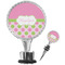 Pink & Green Dots Wine Bottle Stopper (Personalized)