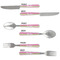 Pink & Green Dots Cutlery Set - APPROVAL