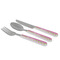 Pink & Green Dots Cutlery Set - MAIN
