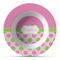 Pink & Green Dots Microwave & Dishwasher Safe CP Plastic Bowl - Main