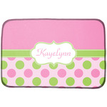 Pink & Green Dots Dish Drying Mat (Personalized)