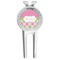 Pink & Green Dots Golf Divot Tool & Ball Marker (Personalized)