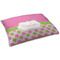 Pink & Green Dots Dog Beds - SMALL