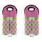 Pink & Green Dots Double Wine Tote - APPROVAL (new)