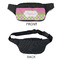 Pink & Green Dots Fanny Packs - APPROVAL