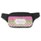 Pink & Green Dots Fanny Packs - FRONT