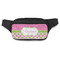 Pink & Green Dots Fanny Pack - Modern Style (Personalized)