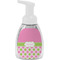 Pink & Green Dots Foam Soap Bottle - White