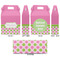 Pink & Green Dots Gable Favor Box - Approval