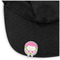 Pink & Green Dots Golf Ball Marker Hat Clip - Main