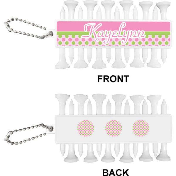 Pink & Green Dots Golf Buddy (Approval)