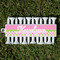 Pink & Green Dots Golf Tees & Ball Markers Set - Front