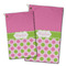 Pink & Green Dots Golf Towel - PARENT (small and large)