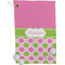 Pink & Green Dots Golf Towel (Personalized)