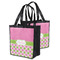 Pink & Green Dots Grocery Bag - MAIN