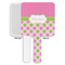 Pink & Green Dots Hand Mirrors - Approval