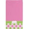Pink & Green Dots Hand Towel (Personalized) Full