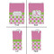 Pink & Green Dots Jewelry Gift Bag - Gloss - Approval