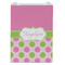Pink & Green Dots Jewelry Gift Bag - Gloss - Front