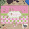 Pink & Green Dots Jigsaw Puzzle 1014 Piece - In Context