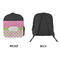 Pink & Green Dots Kid's Backpack - Approval