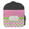 Pink & Green Dots Kids Backpack - Front