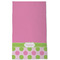 Pink & Green Dots Kitchen Towel - Poly Cotton - Full Front
