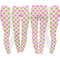 Pink & Green Dots Leggings Turn Around - Apvl