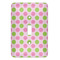 Pink & Green Dots Light Switch Cover (Single Toggle)