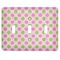 Pink & Green Dots Light Switch Cover (3 Toggle Plate)