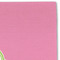 Pink & Green Dots Linen Placemat - DETAIL