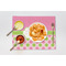 Pink & Green Dots Linen Placemat - Lifestyle (single)