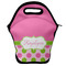 Pink & Green Dots Lunch Bag - Front