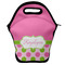 Pink & Green Dots Lunch Bag w/ Name or Text