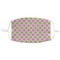 Pink & Green Dots Adult Cloth Face Mask - XLarge